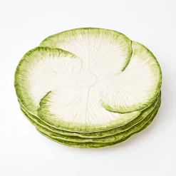 Capri Lettuce Dinner & Starter Plate (Set Of 8)