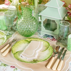 Capri Lettuce Dinner Plate