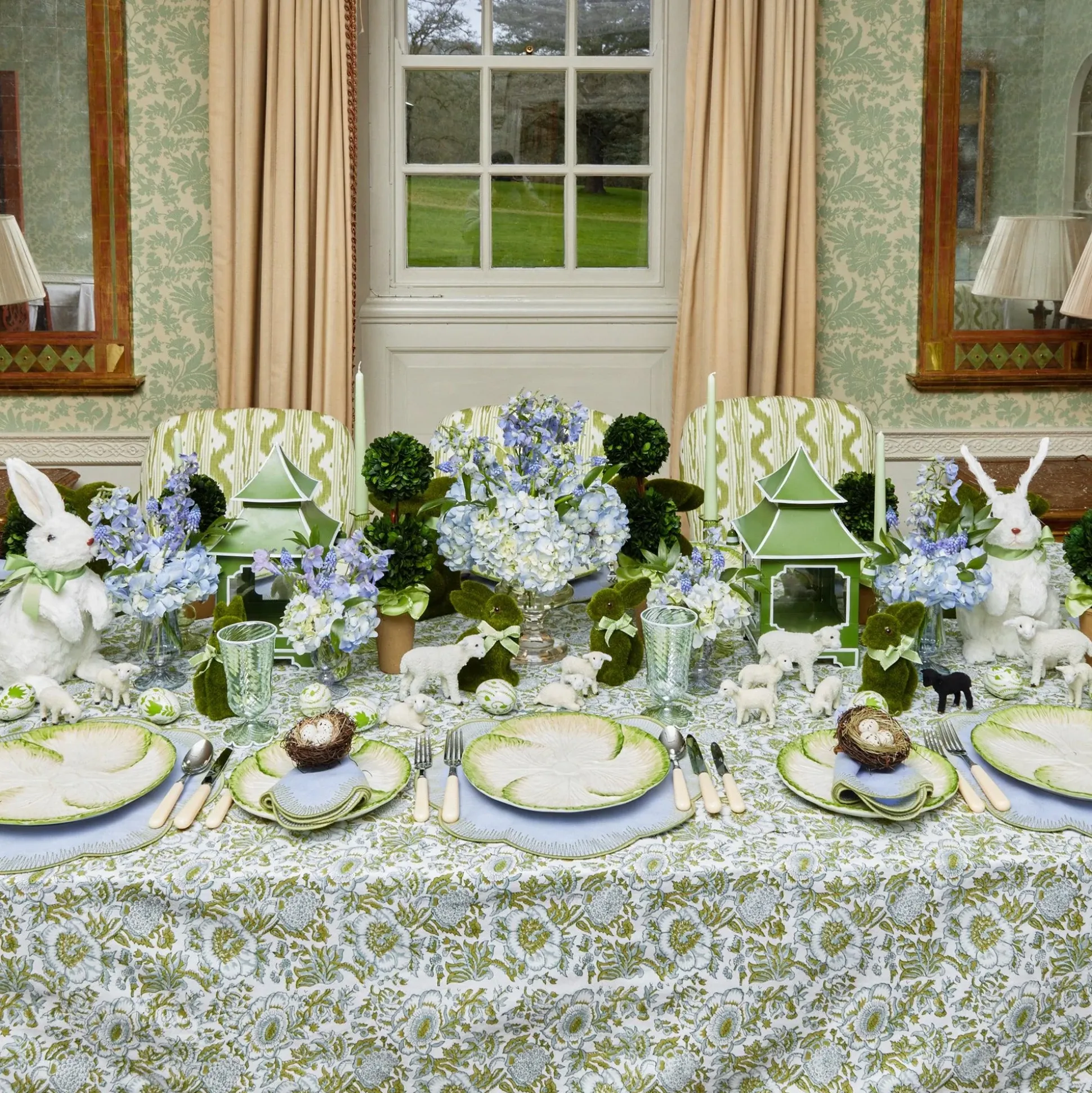 Capri Lettuce Dinner Plate