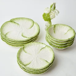 Capri Lettuce Dinner Plate (Set Of 4)