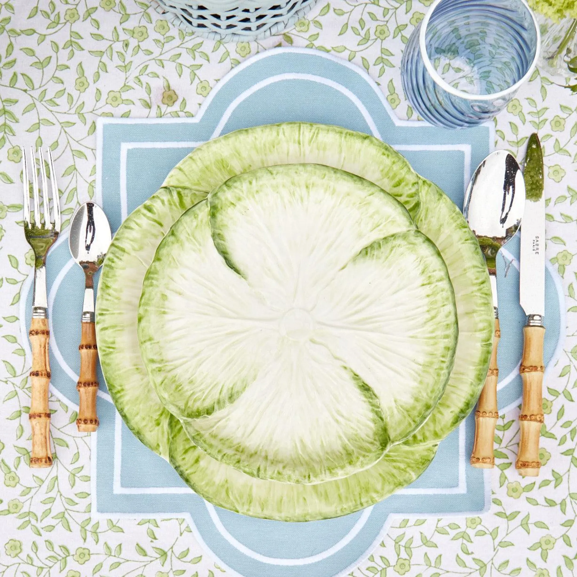 Capri Lettuce Starter Plate (Set Of 4)