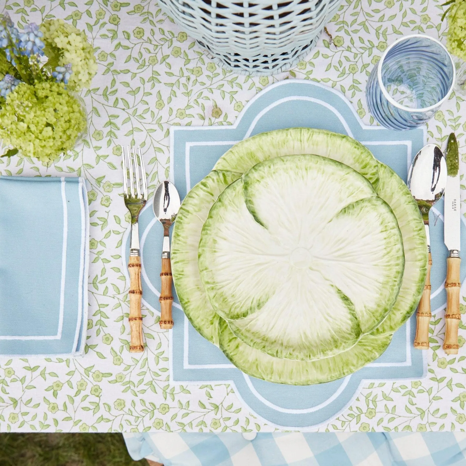 Capri Lettuce Starter Plate (Set Of 4)