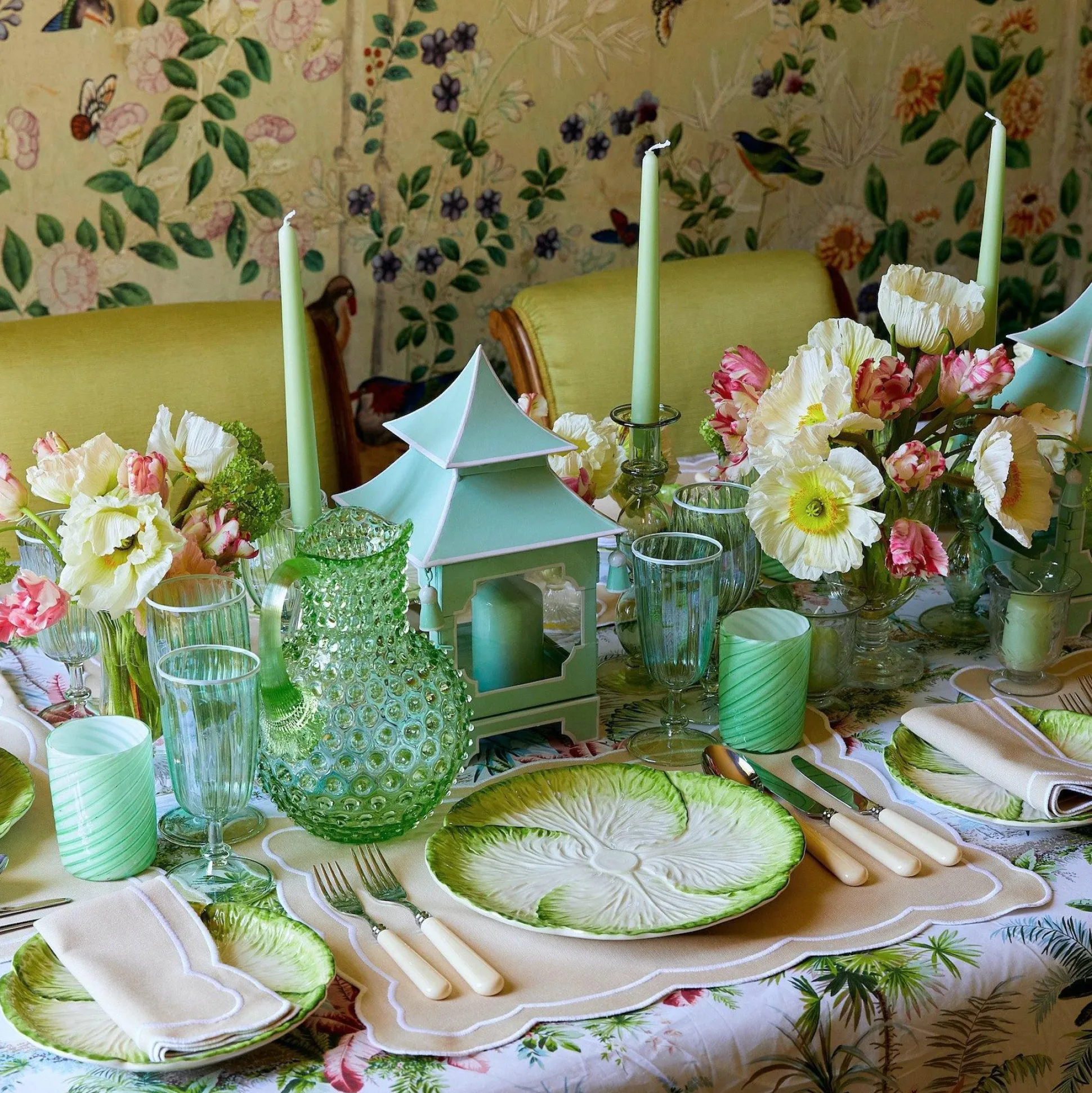 Capri Lettuce Starter Plate (Set Of 4)