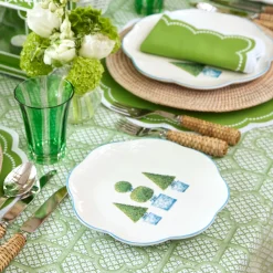 Cecily Green Napkins (Set Of 4)