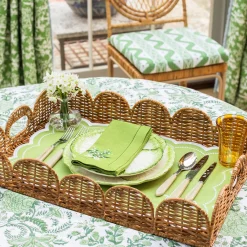 Cecily Green Tray Liner