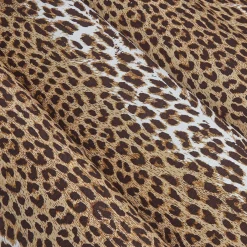 Chestnut Brown Leopard Fabric