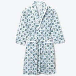 Children's Blue Bouquet Dressing Gown