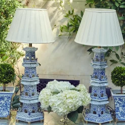 Chinoiserie Pagoda Lamp