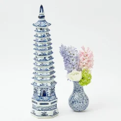Chinoiserie Porcelain Pagoda