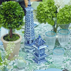 Chinoiserie Porcelain Pagoda