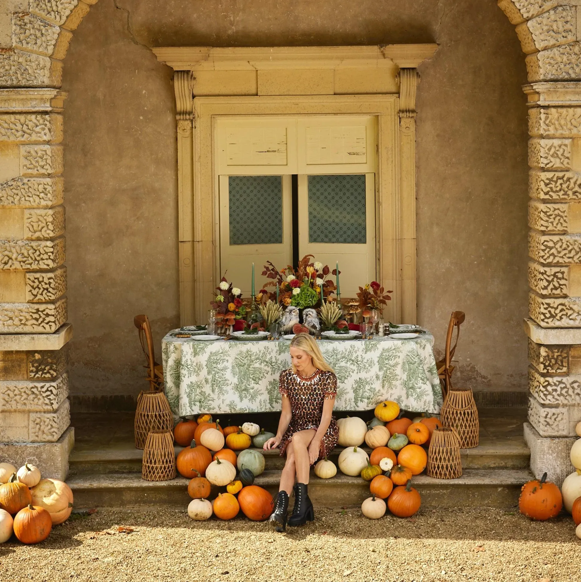 Chloe Toile Tablecloth