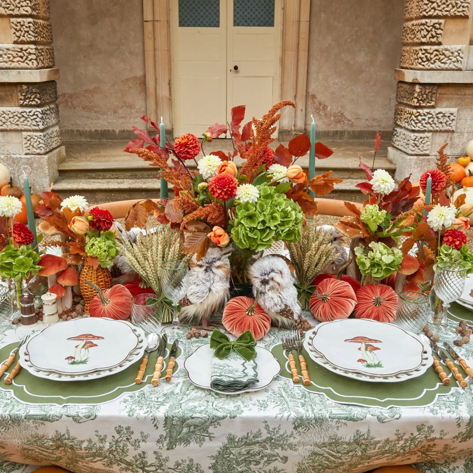 Chloe Toile Tablecloth