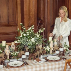 Chocolate Brown Candles (Set Of 8)