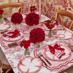 Claudette Toile Tablecloth