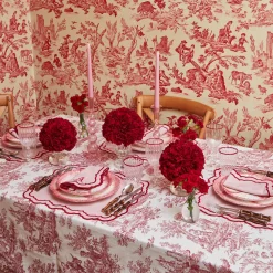 Claudette Toile Tablecloth