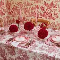 Claudette Toile Tablecloth