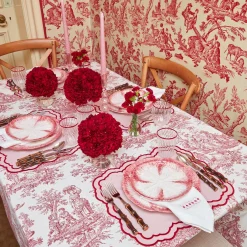 Claudette Toile Tablecloth