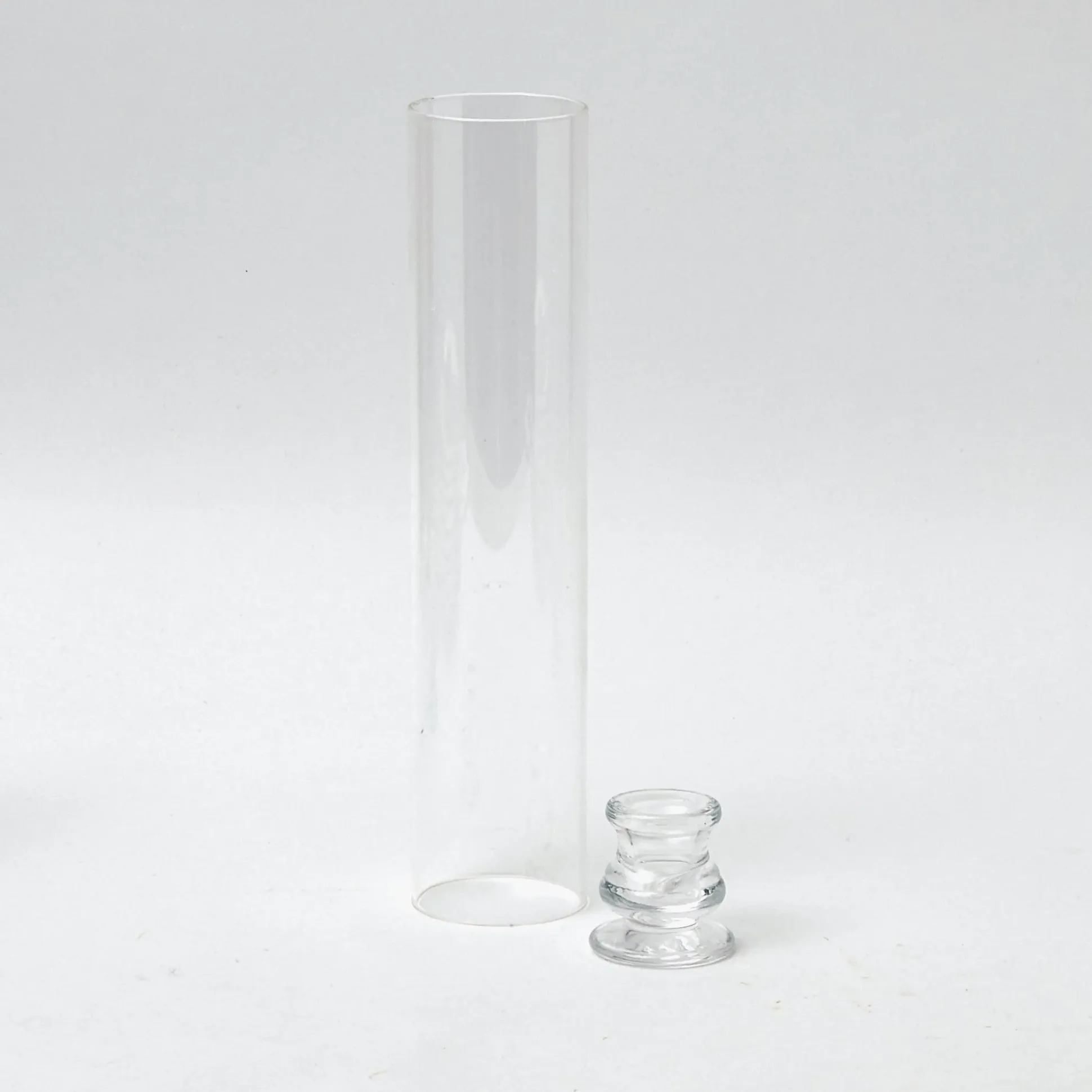 Claudia Glass Hurricane Candle Holder (Pair)