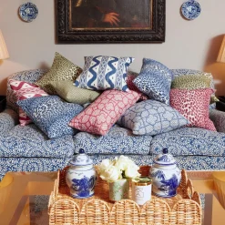 Cobalt Blue Leopard Fabric