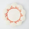 Coral Dinner Plate