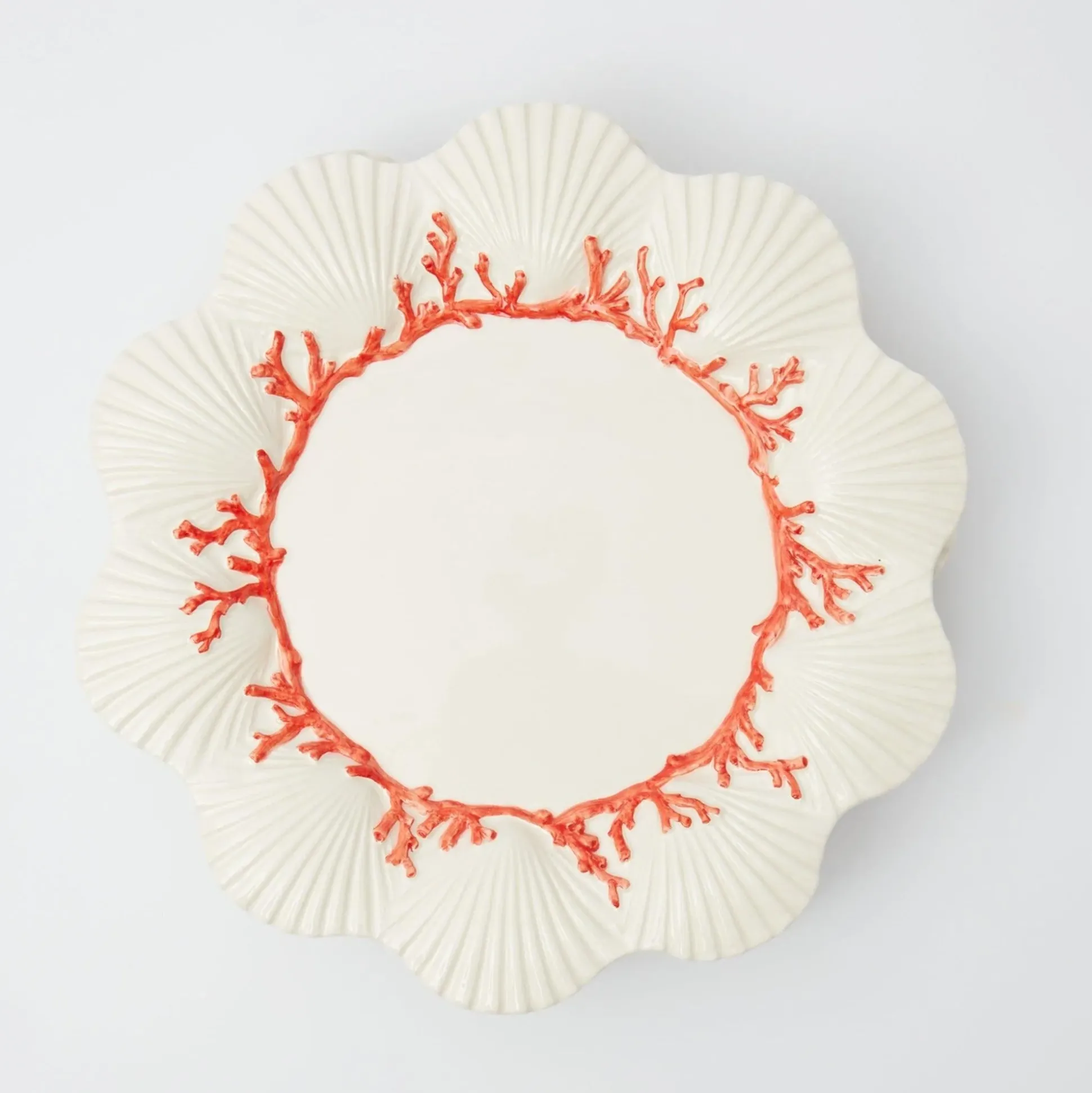 Coral Dinner Plate
