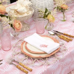 Coral Linen Napkins (Set Of 4)