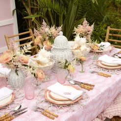 Coral Linen Napkins (Set Of 4)