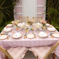 Coral Linen Napkins (Set Of 4)