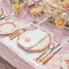 Coral Linen Placemats & Napkins (Set Of 4)