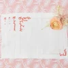 Coral Linen Placemats (Set Of 4)