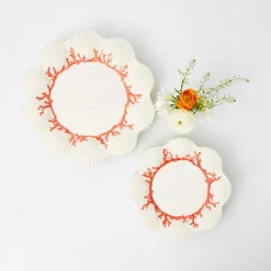 Coral Starter Plates (Set Of 4)