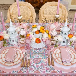 Coral Tulip Water Glass (Set Of 4)