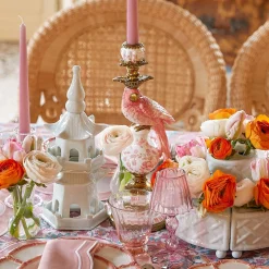 Coral Tulip Water Glass (Set Of 4)