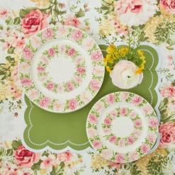Dahlia Garland Dinner Plate (Set Of 4)