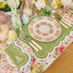 Dahlia Garland Dinner Plate (Set Of 4)