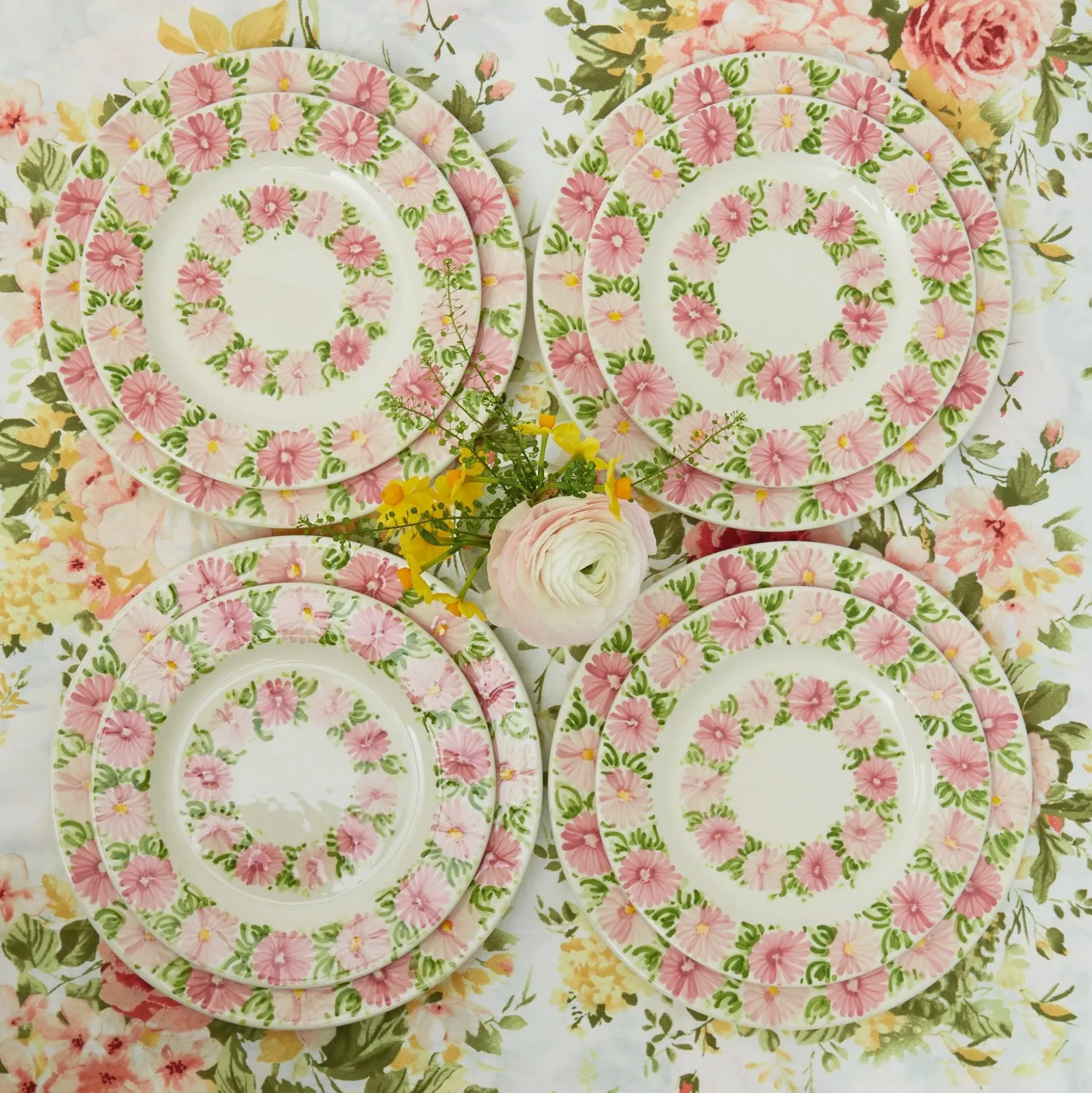 Dahlia Starter Plates (Set Of 4)