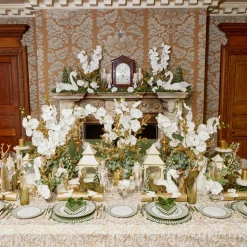 Dotty Gold Candle Holder (Pair)