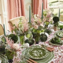 Dusty Green Candles (Set Of 8)