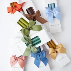 Dusty Green Candles (Set Of 8)