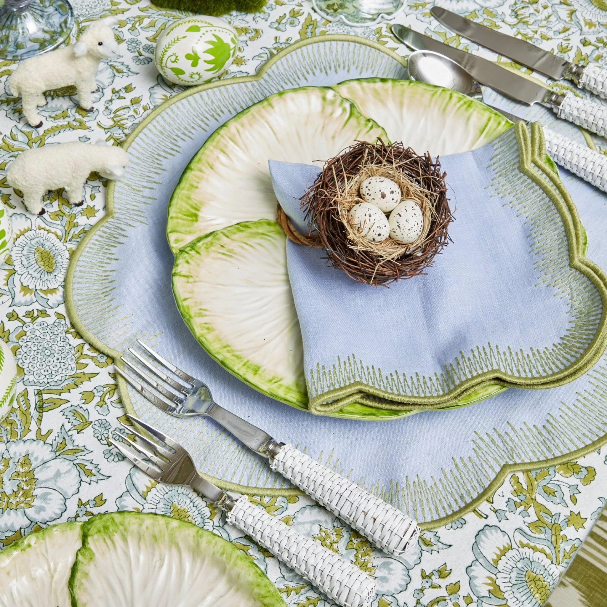 Easter Nest Napkin Rings (Set Of 4)