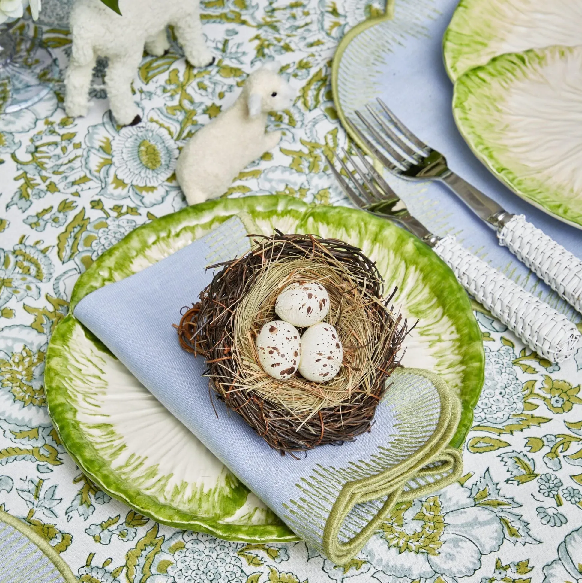 Easter Nest Napkin Rings (Set Of 4)