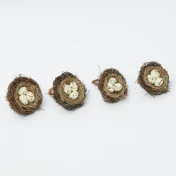 Easter Nest Napkin Rings (Set Of 4)