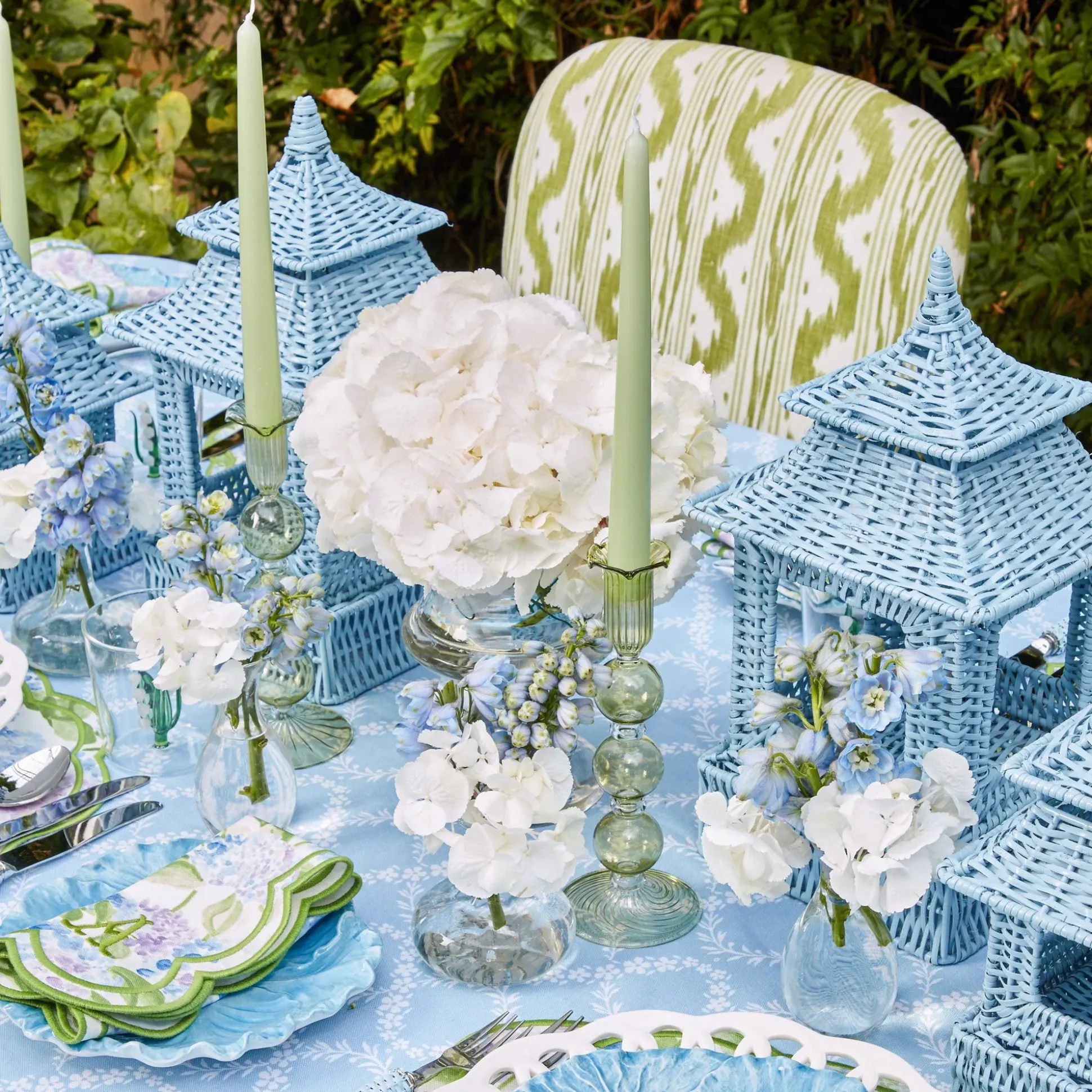 Eden Green Candle Set (Spring Green)