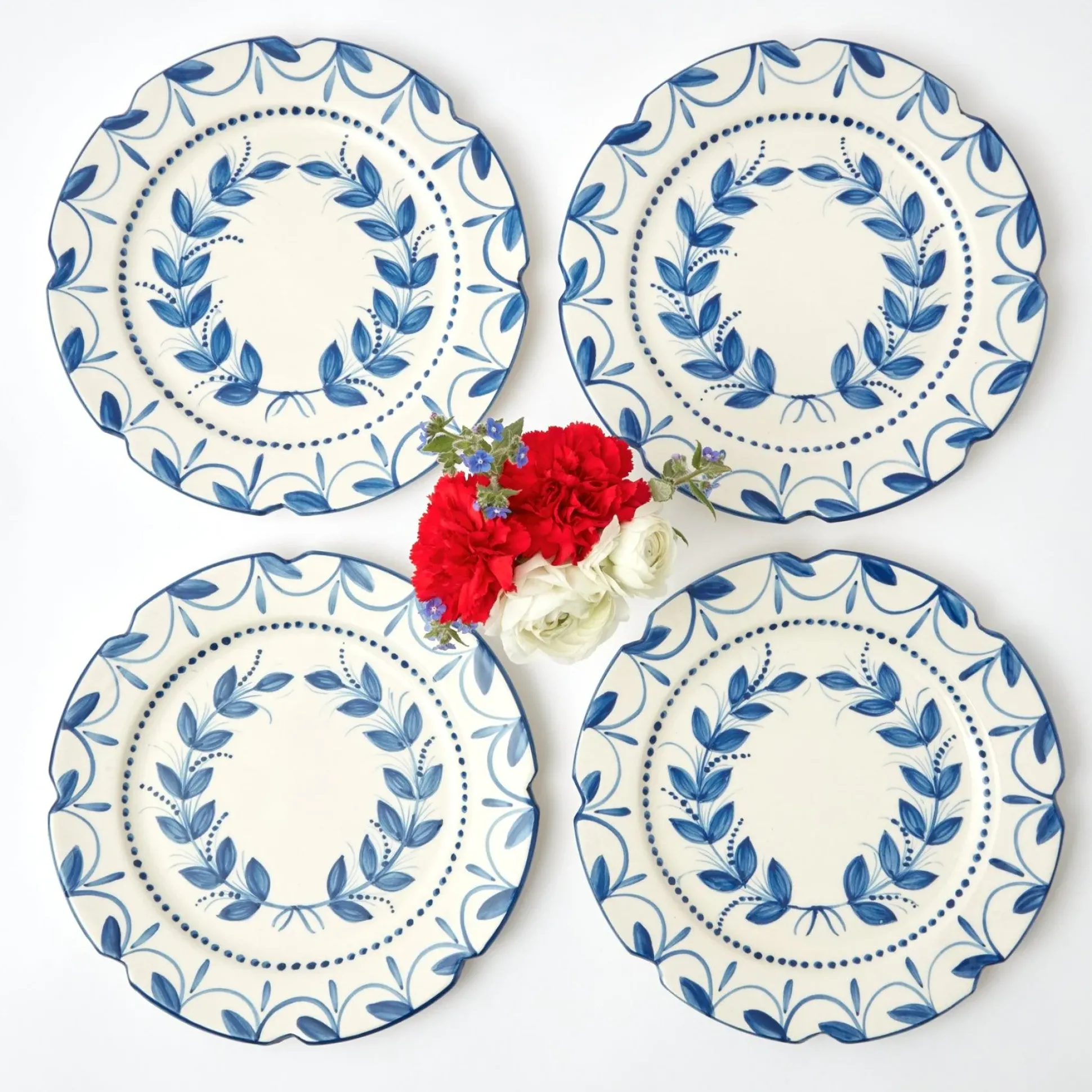 Elizabeth Garland Dinner Plates (Set Of 4)