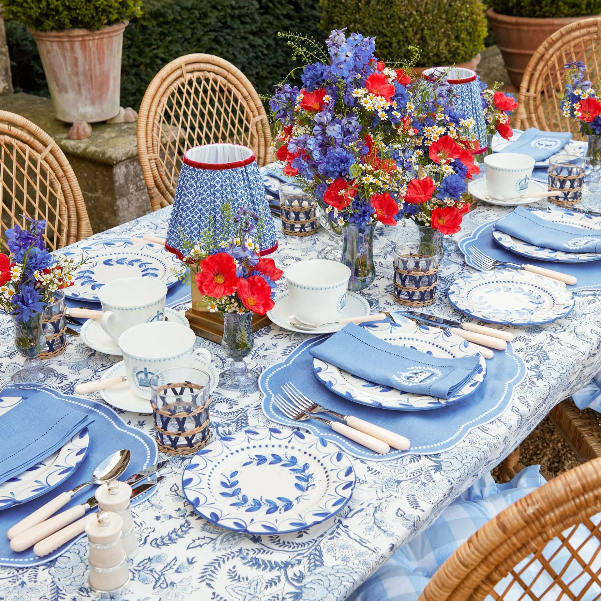 Elizabeth Garland Starter Plates (Set Of 4)