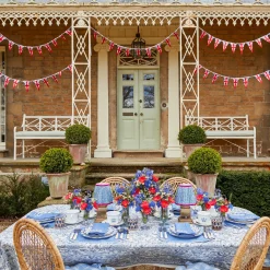 Eloise Blue Placemats & Coronation Napkins (Set Of 4)