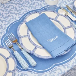 Eloise Blue Placemats (Set Of 4)