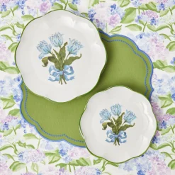 Eloise Green And Blue Placemats (Set Of 4)