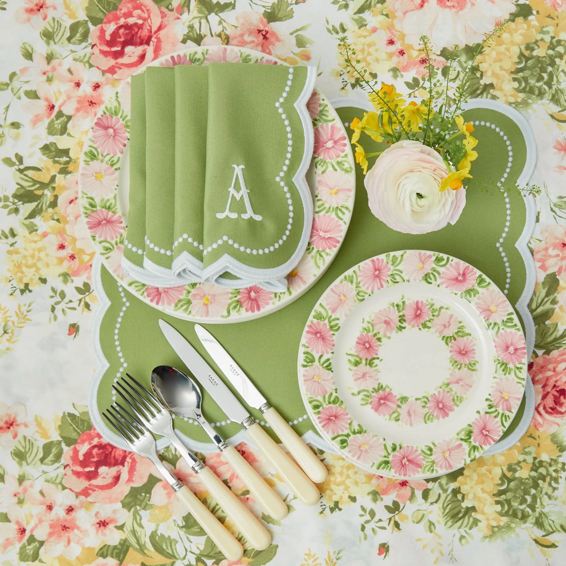 Elsa Green Napkins (Set Of 4)