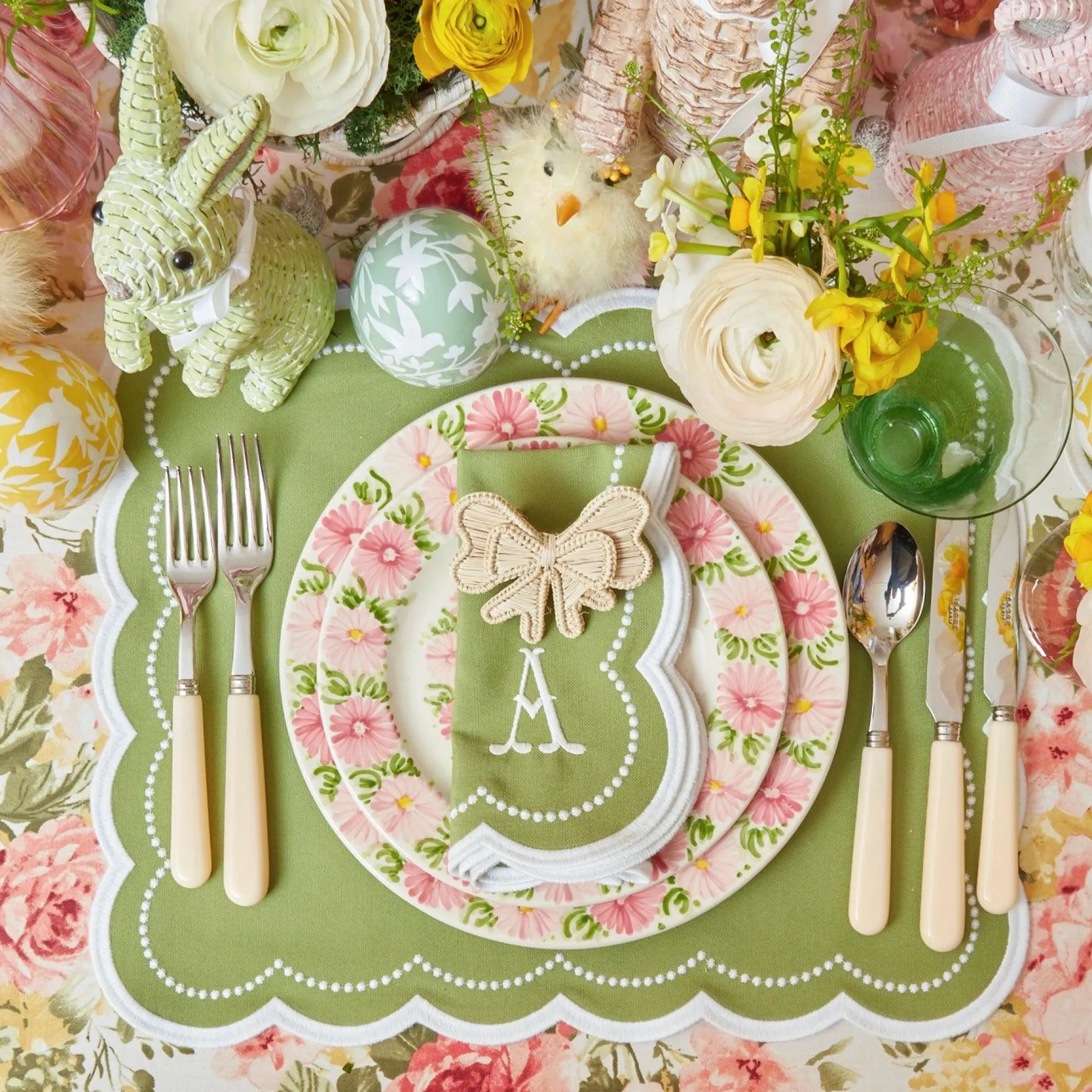 Elsa Green Napkins (Set Of 4)